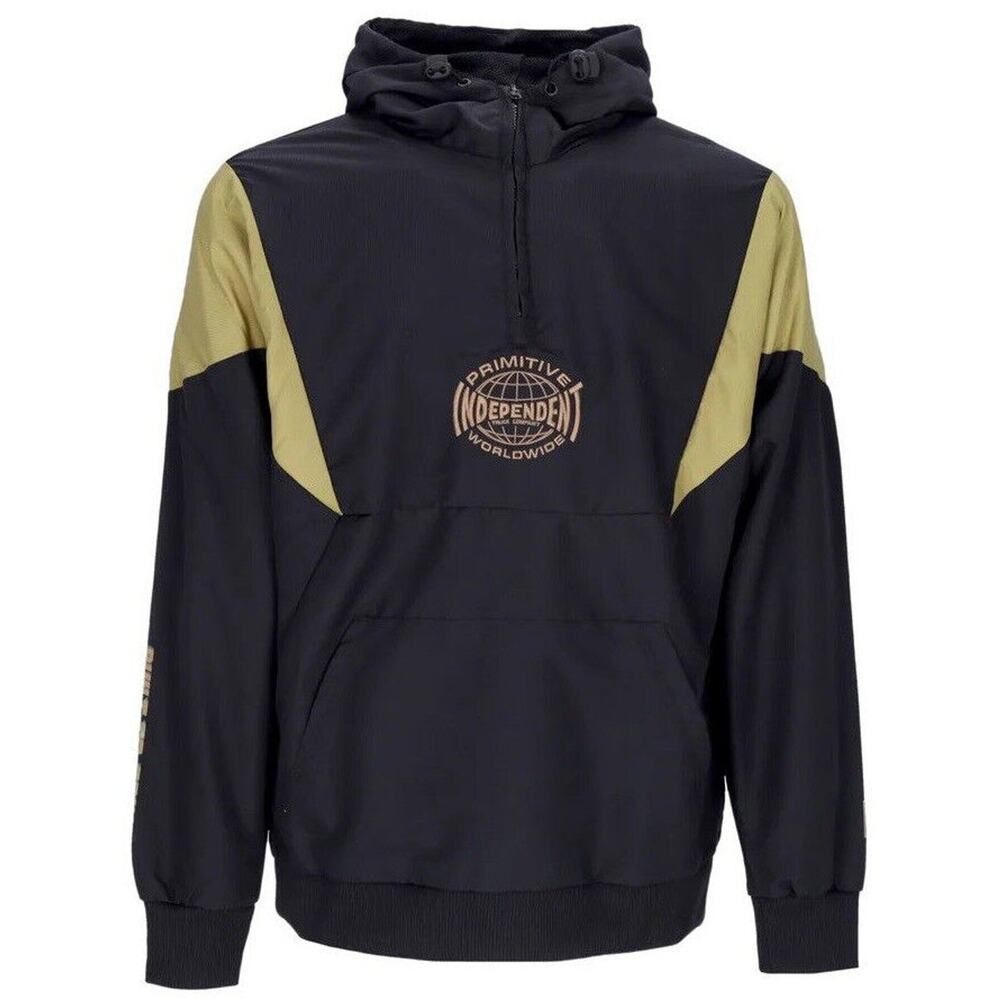 Primitive Skate Men's X Independent Skateboard Truck Global Tech Hooded Jacket